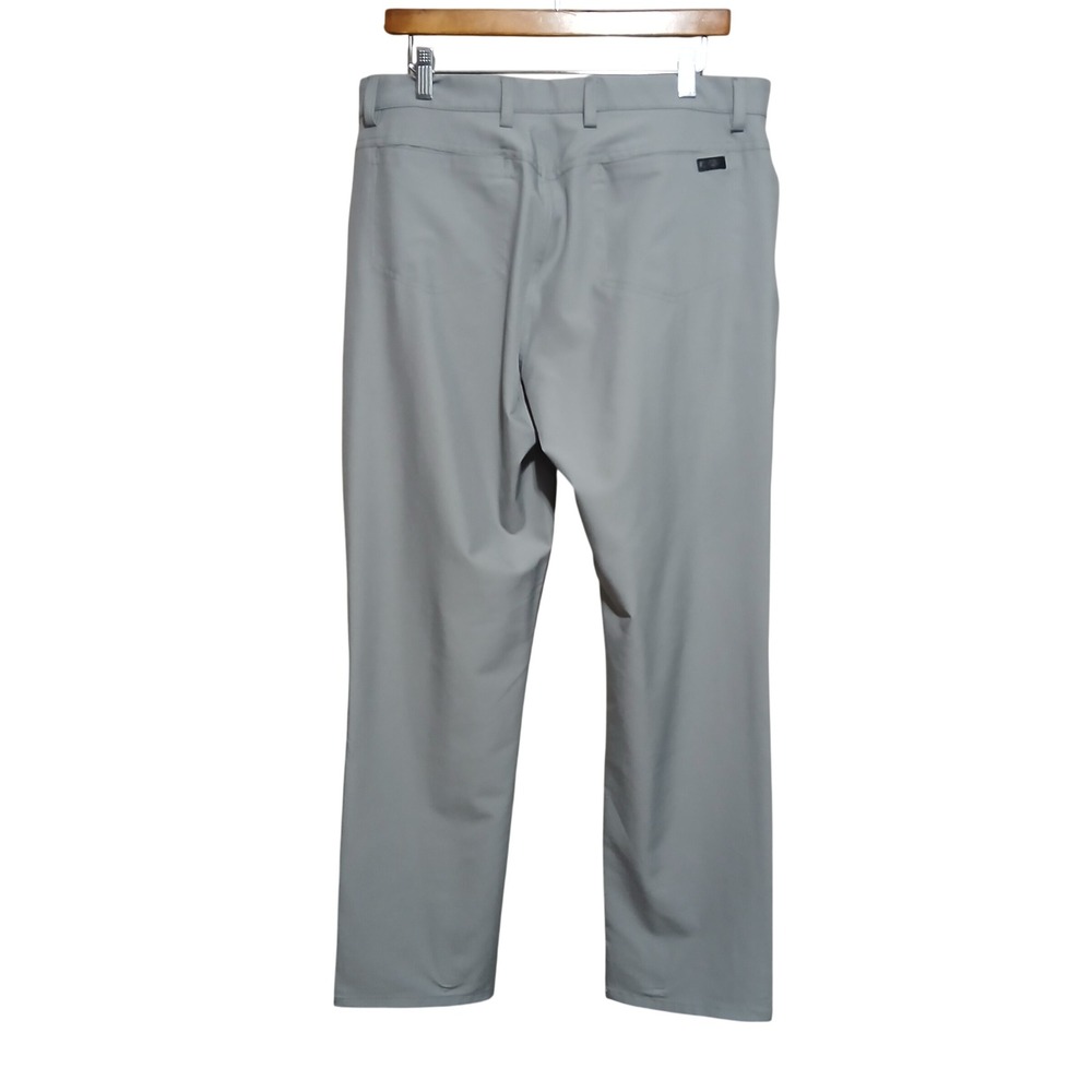 Greg Norman Shark Mens Gray Golf‎ Pants Performance Stretch 34x30 RN128492 - Picture 2 of 8